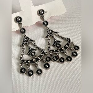 Sterling silver vintage earrings